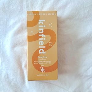 NIB Kinfield Sunglow Luminizing Facial Sunscreen Broad Spectrum SPF 35 2.0oz/60g